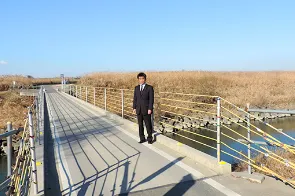 改修整備された高尾橋